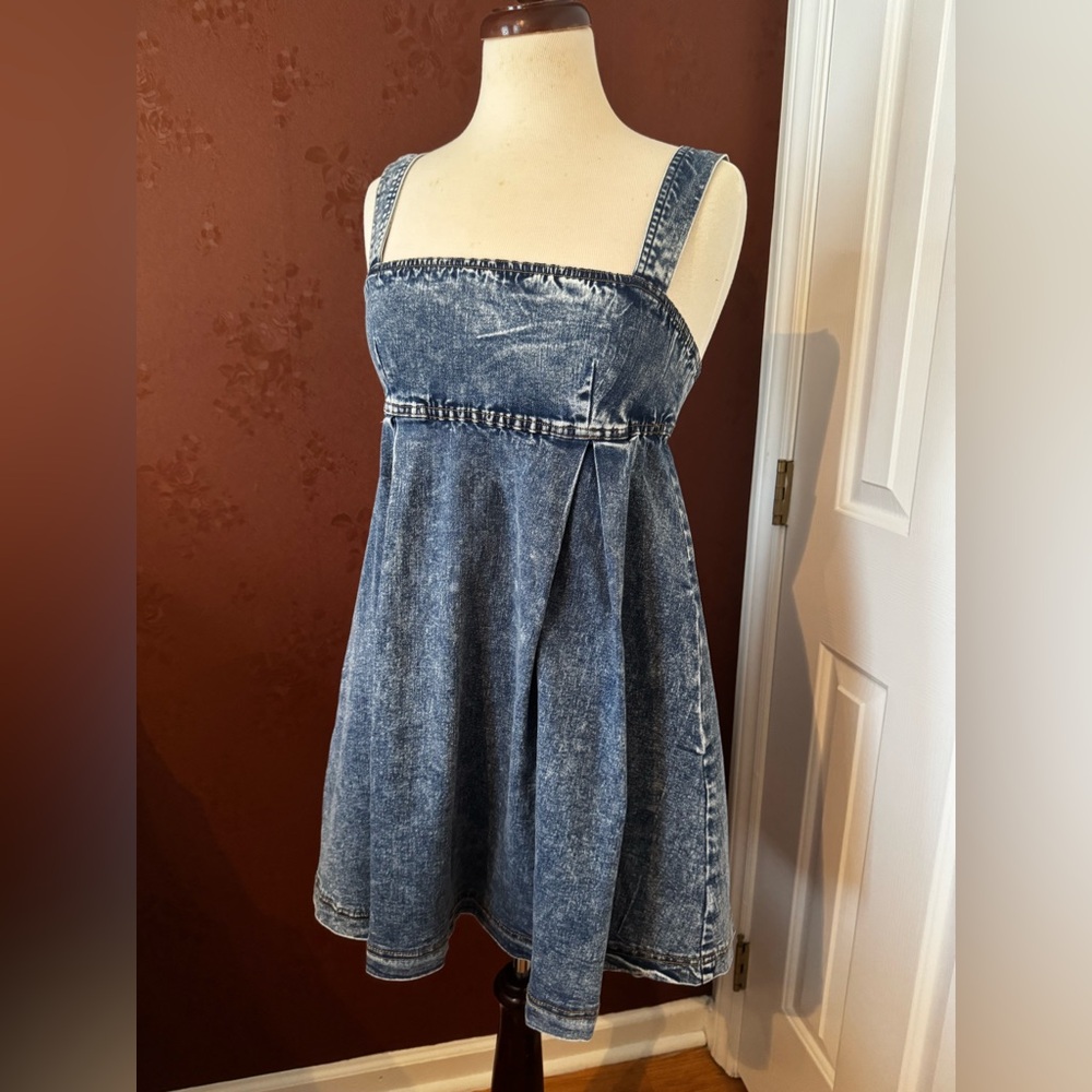 NWT Blue Denim Dress